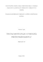 Što pacijenti znaju o vrstama protetskih radova?