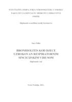 prikaz prve stranice dokumenta Bronhiolitis kod djece uzrokovan respiratornim sincicijskim virusom