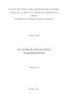 prikaz prve stranice dokumenta Juvenilni gingivitis i parodontitis