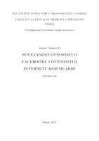 prikaz prve stranice dokumenta Povezanost ovisnosti o Facebooku i ovisnosti o internetu kod mladih