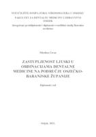 prikaz prve stranice dokumenta Zastupljenost ljuski u ordinacijama dentalne medicine na području Osječko-baranjske županije